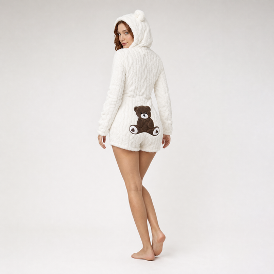 Bear With Me Teddy Plush Onesie