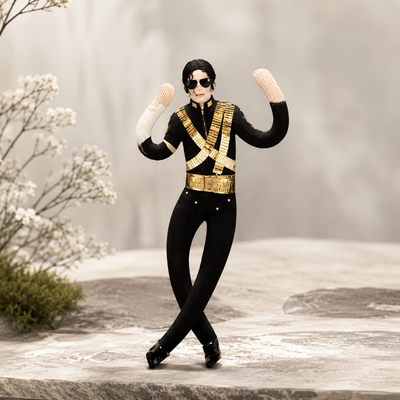 Michael Jackson Plushie Doll
