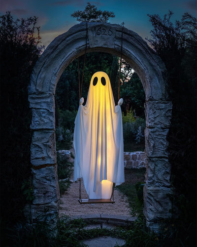 Hanging Swing Ghost Decoration