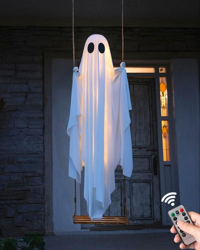 Hanging Swing Ghost Decoration