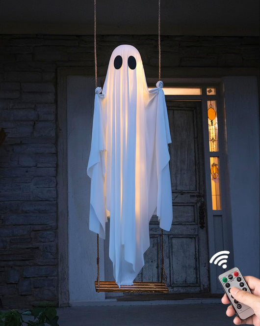 Hanging Swing Ghost Decoration