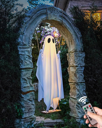 Hanging Swing Ghost Decoration