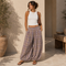 Plaid Fall Balloon Pants