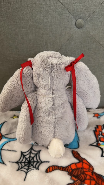 Custom SpiderMan Bunny Plush