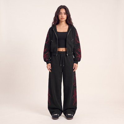 Vintage Wash Boxy Sweatset