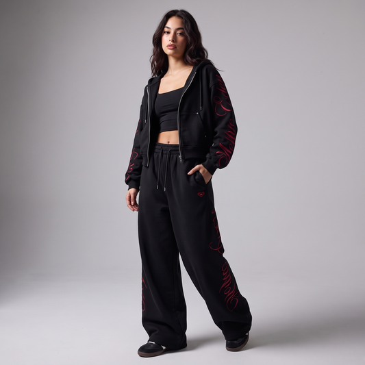 Vintage Wash Boxy Sweatset