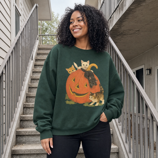 Jack-O'-Kitties™ Crewneck